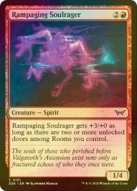 [FOIL] 猛り狂う憤怒霊/Rampaging Soulrager 【英語版】 [DSK-赤C]