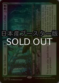 [FOIL] 収納室 + 忘れられた地下室/Walk-In Closet + Forgotten Cellar ● (日本産ブースター版) 【英語版】 [DSK-緑MR]