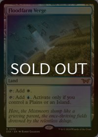 [FOIL] フラッドファームの境界/Floodfarm Verge 【英語版】 [DSK-土地R]