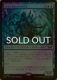 [FOIL] フラッドピットの大主/Overlord of the Floodpits (海外産ブースター版) 【日本語版】 [DSK-青MR]