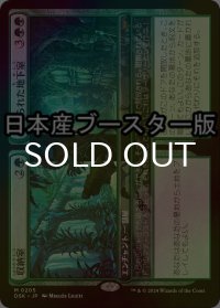 [FOIL] 収納室 + 忘れられた地下室/Walk-In Closet + Forgotten Cellar ● (日本産ブースター版) 【日本語版】 [DSK-緑MR]