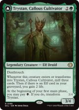 無感情の栽培者、トリスタン/Trystan, Callous Cultivator 【英語版】 [ECL-緑R]