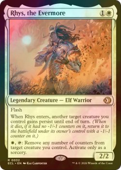 画像1: [FOIL] 不朽不変、ライズ/Rhys, the Evermore 【英語版】 [ECL-白R]