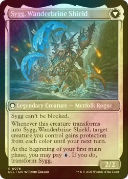 画像2: [FOIL] ワンダーワインの知恵者、シグ/Sygg, Wanderwine Wisdom 【英語版】 [ECL-青R]