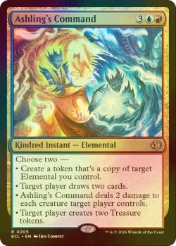 画像1: [FOIL] アシュリングの命令/Ashling's Command 【英語版】 [ECL-金R]