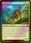 [FOIL] 蝕甚化したエルフ/Eclipsed Elf 【英語版】 [ECL-金U]