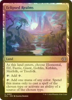 画像1: [FOIL] 蝕界/Eclipsed Realms 【英語版】 [ECL-土地U]