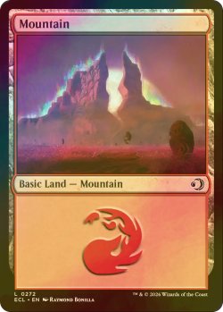 画像1: [FOIL] 山/Mountain 【英語版】 [ECL-土地C]
