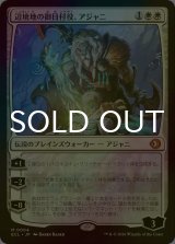 [FOIL] 辺境地の御目付役、アジャニ/Ajani, Outland Chaperone 【日本語版】 [ECL-白MR]