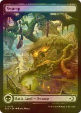 [FOIL] 沼/Swamp No.276 (全面アート版) 【英語版】 [ECL-土地C]
