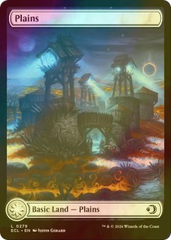 画像1: [FOIL] 平地/Plains No.279 (全面アート版) 【英語版】 [ECL-土地C]