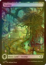 [FOIL] 沼/Swamp No.281 (全面アート版) 【英語版】 [ECL-土地C]