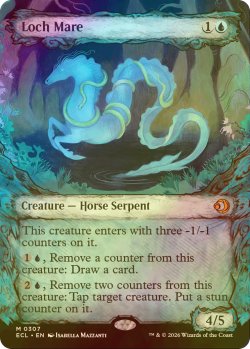画像1: [FOIL] 湖棲馬/Loch Mare (ショーケース版) 【英語版】 [ECL-青MR]