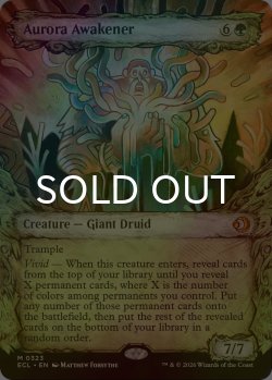 画像1: [FOIL] オーロラの呼び起こす者/Aurora Awakener (ショーケース版) 【英語版】 [ECL-緑MR]