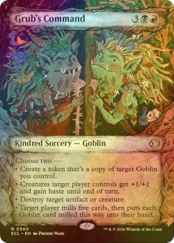 画像1: [FOIL] グラブの命令/Grub's Command (ショーケース版) 【英語版】 [ECL-金R]