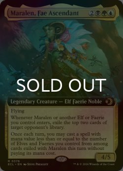画像1: [FOIL] 上位のフェイ、マラレン/Maralen, Fae Ascendant (拡張アート版) 【英語版】 [ECL-金R]