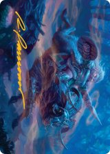 鋸折りの先導/Bristlebane Outrider No.018 (箔押し版) 【英語版】 [ECL-アート]