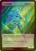 [FOIL] 多相の戦士/SHAPESHIFTER & マーフォーク/MERFOLK 【英語版】 [ECL-トークン]