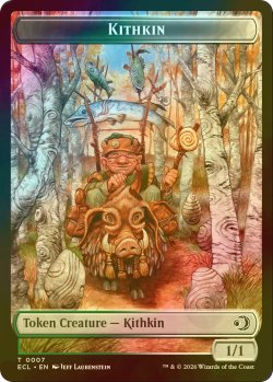 画像1: [FOIL] キスキン/KITHKIN & エルフ/ELF 【英語版】 [ECL-トークン]