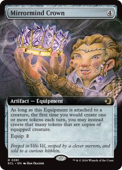 画像1: 鏡心の王冠/Mirrormind Crown (拡張アート版) 【英語版】 [ECL-灰R]