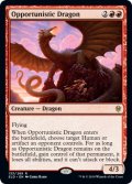 日和見ドラゴン/Opportunistic Dragon 【英語版】 [ELD-赤R]