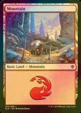 [FOIL] 山/Mountain No.263 【英語版】 [ELD-土地C]