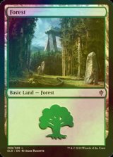 [FOIL] 森/Forest No.269 【英語版】 [ELD-土地C]