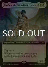 [FOIL] 不動の女王、リンデン/Linden, the Steadfast Queen (拡張アート版) 【英語版】 [ELD-白R]
