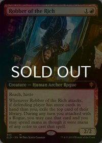 [FOIL] 義賊/Robber of the Rich (拡張アート版) 【英語版】 [ELD-赤MR]