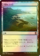 [FOIL] 平穏な入り江/Tranquil Cove 【日本語版】 [EMA-茶C]