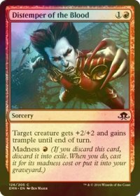 [FOIL] 血の不穏/Distemper of the Blood 【英語版】 [EMN-赤C]