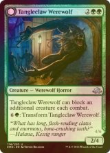 [FOIL] 絡み爪の人狼/Tangleclaw Werewolf 【英語版】 [EMN-緑U]