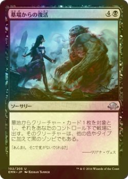 画像1: [FOIL] 墓場からの復活/Rise from the Grave 【日本語版】 [EMN-黒U]