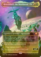 [FOIL] 世界播種、ハースハル/Hearthhull, the Worldseed (全面アート版) 【英語版】 [EOC-金MR]