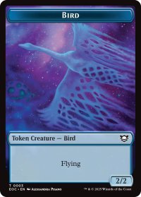 鳥/BIRD & ゴーレム/GOLEM No.012 【英語版】 [EOC-トークン]