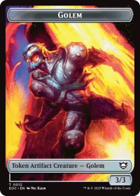 ゴーレム/GOLEM No.012 & ゴーレム/GOLEM No.014 【英語版】 [EOC-トークン]
