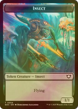 画像1: [FOIL] 昆虫/INSECT & ビースト/BEAST No.005 【英語版】 [EOC-トークン]