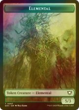 [FOIL] エレメンタル/ELEMENTAL No.007 & ゴーレム/GOLEM No.014 【英語版】 [EOC-トークン]