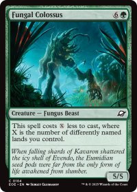 菌類の巨獣/Fungal Colossus 【英語版】 [EOE-緑C]