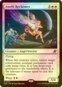 [FOIL] アステッリの回収者/Astelli Reclaimer 【英語版】 [EOE-白R]*詳細要確認
