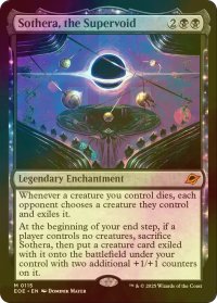 [FOIL] スーパーヴォイド、ソセラ/Sothera, the Supervoid (海外産ブースター版) 【英語版】 [EOE-黒MR]