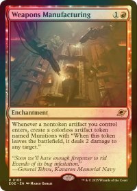 [FOIL] 武器製造/Weapons Manufacturing 【英語版】 [EOE-赤R]