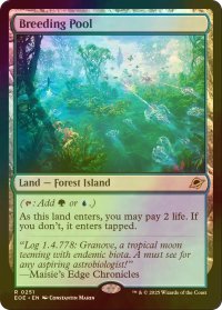[FOIL] 繁殖池/Breeding Pool 【英語版】 [EOE-土地R]