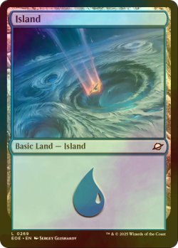画像1: [FOIL] 島/Island No.269 【英語版】 [EOE-土地C]*詳細要確認