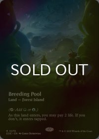 [FOIL] 繁殖池/Breeding Pool No.278 (全面アート・海外産ブースター版) 【英語版】 [EOE-土地R]*詳細要確認