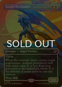 [FOIL] アステッリの回収者/Astelli Reclaimer (全面アート・海外産ブースター版) 【英語版】 [EOE-白R]*詳細要確認