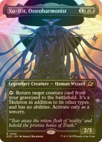 [FOIL] 人骨調和奏者、ズー・イフィット/Xu-Ifit, Osteoharmonist (全面アート・海外産ブースター版) 【英語版】 [EOE-黒R]