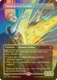 [FOIL] コスモグランドの頂点/Cosmogrand Zenith (全面アート・海外産ブースター版) 【英語版】 [EOE-白MR]