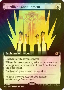 画像1: [FOIL] 堅光牢への封じ込め/Hardlight Containment (拡張アート版) 【英語版】 [EOE-白R]