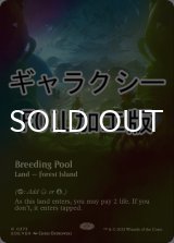 [FOIL] 繁殖池/Breeding Pool No.373 (全面アート版・ギャラクシー仕様) 【英語版】 [EOE-土地R]*詳細要確認